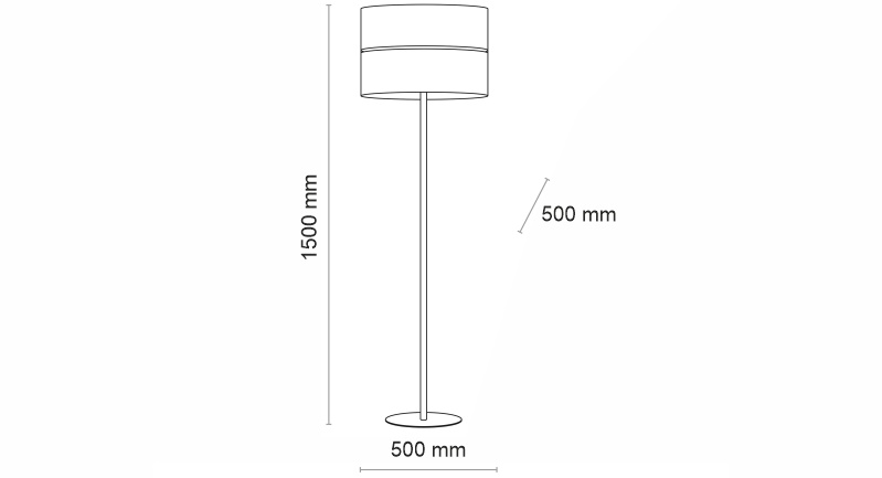 Stojací lampa - LINOBIANCO 5241